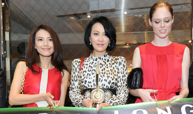 Longchamp La Maison Canton Road Hong Kong flagship opening CELEBRITIES